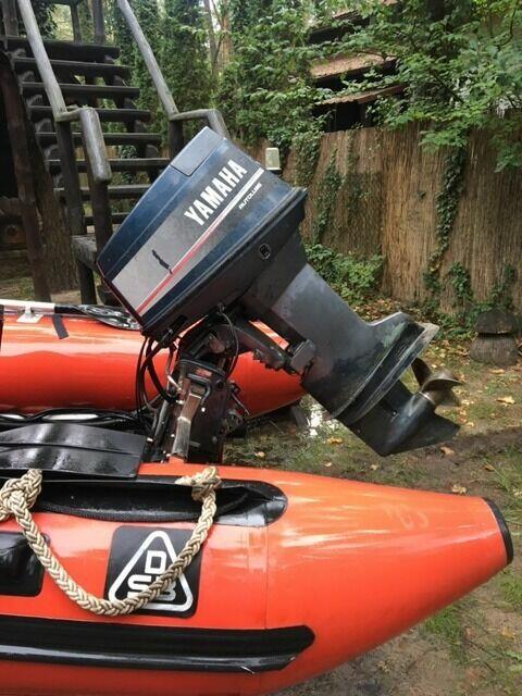 Niemiecki ponton ratunkowy typu RIB 5 metrów