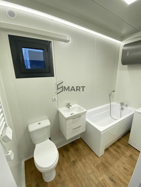 Pawilon Biurowy Kontener Handlowy 8x3 z wc Usługowy PREMIUM