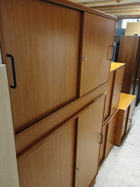 Komoda drzwi przesuwne 120x125cm komody szafy szafki biurowe