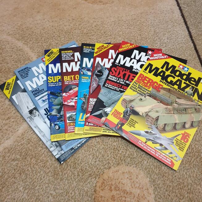 Magazyn modelarski Tamiya Model Magazine rocznik 2005