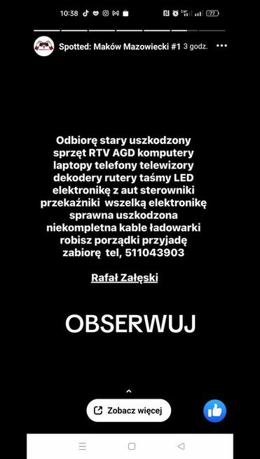 Odbiór skup elektroniki