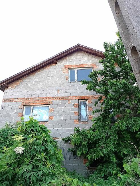 Dom w Brzezinach 210 m2 stan surowy działka 512 m2