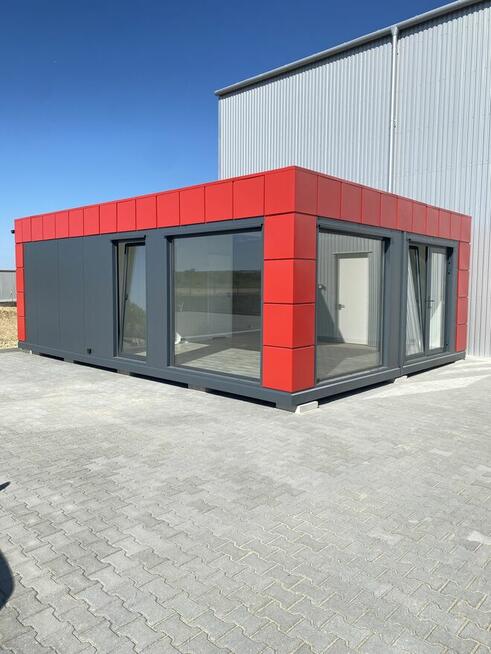 Kontener Biurowy 6x6 Pawilon Modułowy Handlowy Usługowy