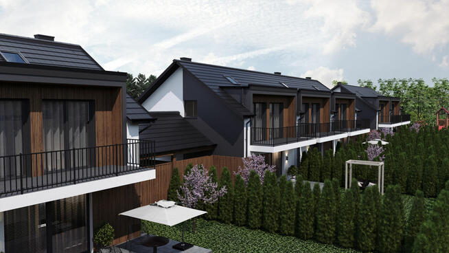 Nowe domy na kameralnym osiedlu Złotno Widoki TYLKO U NAS