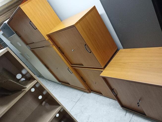 Komoda drzwi przesuwne 80x72cm komody szafy szafki biurowe