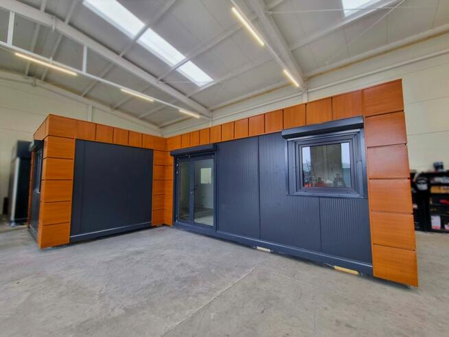 Kontener Biurowy Modułowy Handlowy 6x6 - Biuro Modułowe