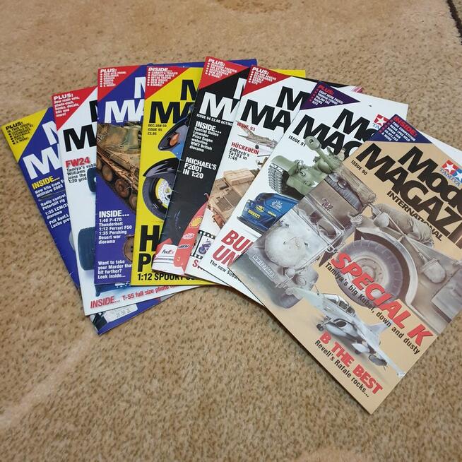 Magazyn modelarski Tamiya Model Magazine rocznik 2002/2003