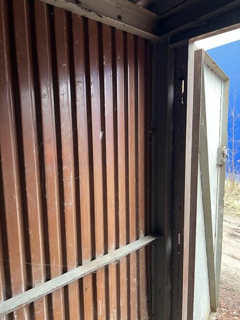 Kontener garaż magazyn budowlany 5m solidny z podłogą