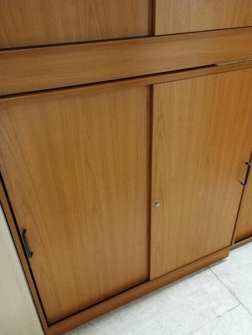 Komoda drzwi przesuwne 120x125cm komody szafy szafki biurowe