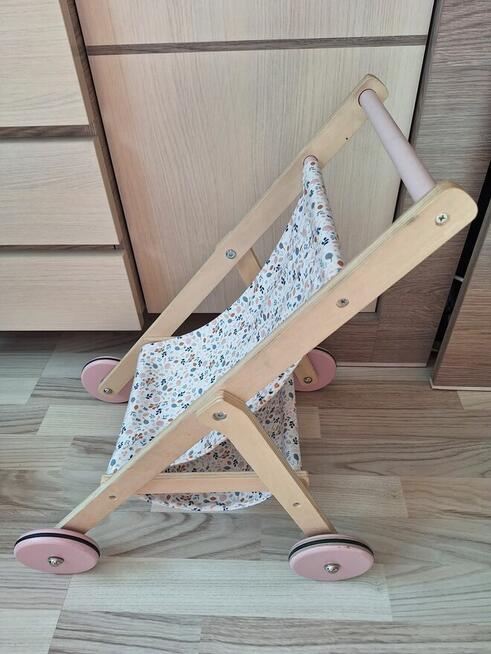 Drewniany wózek dla lalek Little Dutch