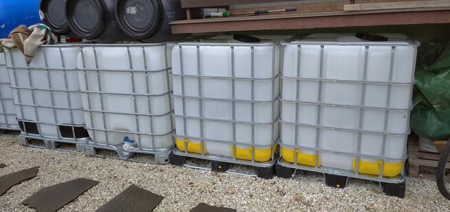 Beczka na wodę deszczówkę zbiornik IBC mauser duże Beczki 10
