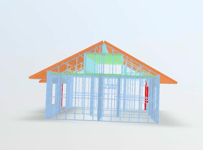 Domy, budynki gospodarcze, garaże w szkielecie stalowym