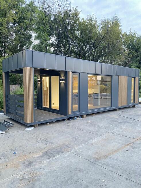 Pawilon Biurowy Modułowy Kontener Handlowy 6x6 OKAZJA