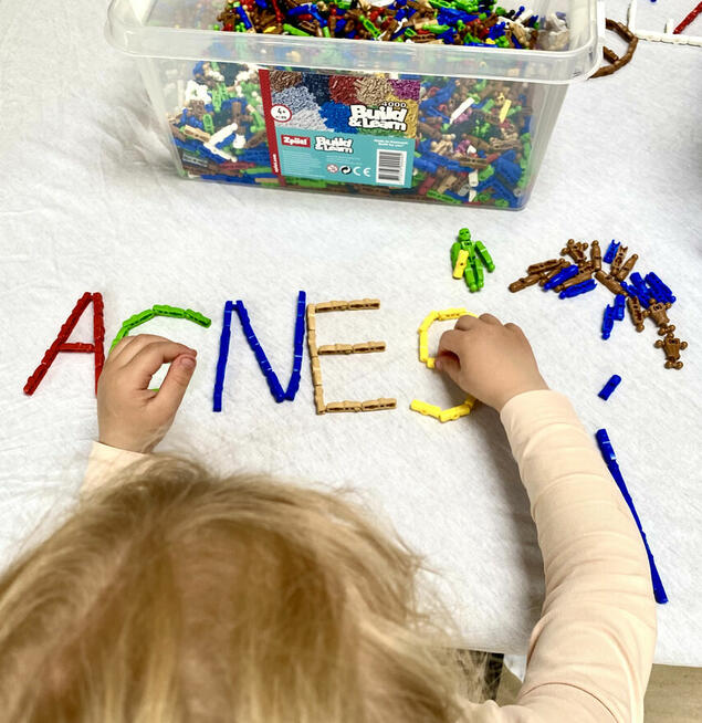 Zpiiel Klocki Edukacyjne Build & Learn Alfabet