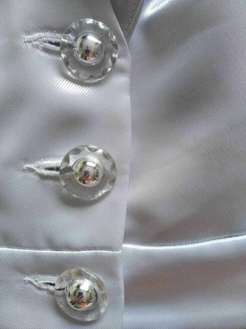 Żakiet srebrny wizytowy