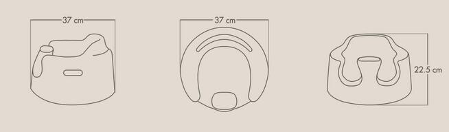 Siedzisko Krzesełko Floor Seat Mimosa Bumbo