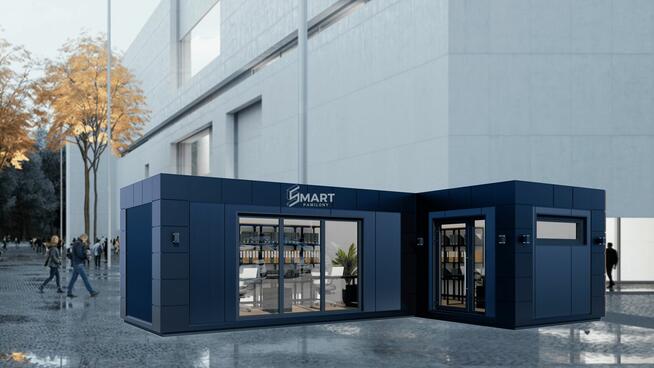 Pawilon Biurowy Modułowy Kontener Handlowy 6x6 OKAZJA