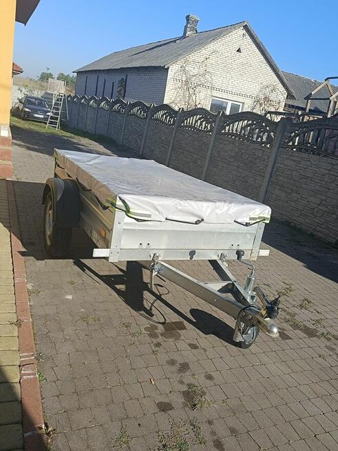 Przyczepka Samochodowa lekka z kiprem