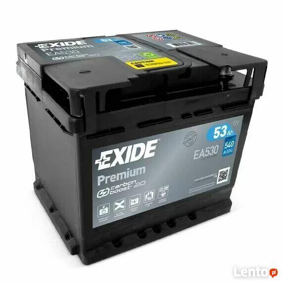 Akumulator 53Ah 540A Exide Premium EA530