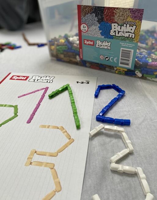 Zpiiel Klocki Edukacyjne Build & Learn Liczby i Pomiary