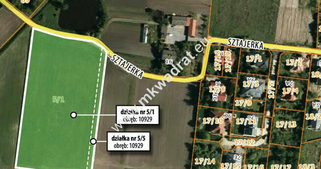 Zielony Ursynów-10929 m działka UM