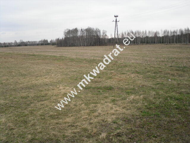 Piękna działka położona przy drodze asfaltowej.