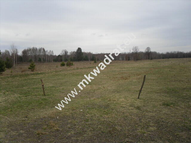 Piękna działka położona przy drodze asfaltowej.