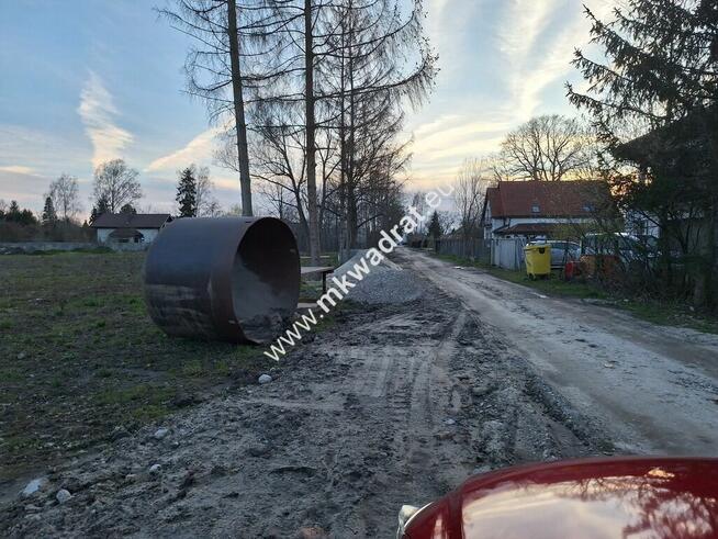 Ładna działka w Ruścu wszystkie media droga GMinna