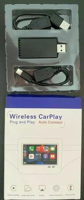 Bezprzewodowy CarPlay adapter do radia samochodowego