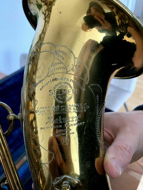Saksofon tenorowy Henri Selmer Paris z lat 1960, super cena
