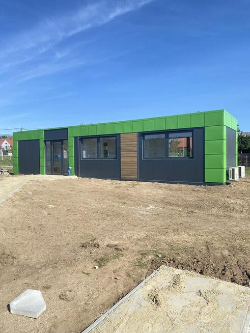 Pawilon Biurowy 12x3 Kontener Handlowy Usługowy Mobilny