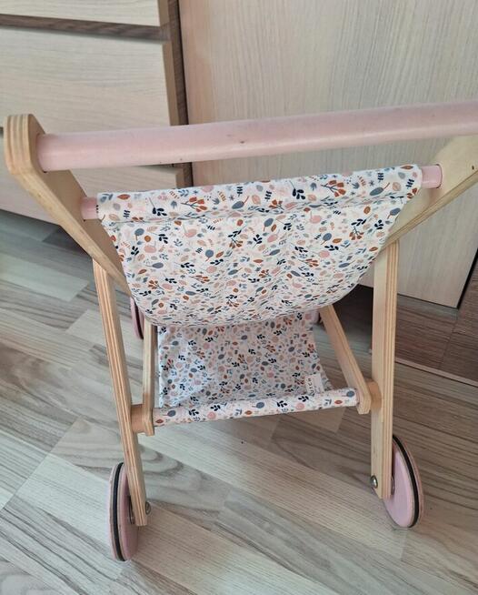 Drewniany wózek dla lalek Little Dutch