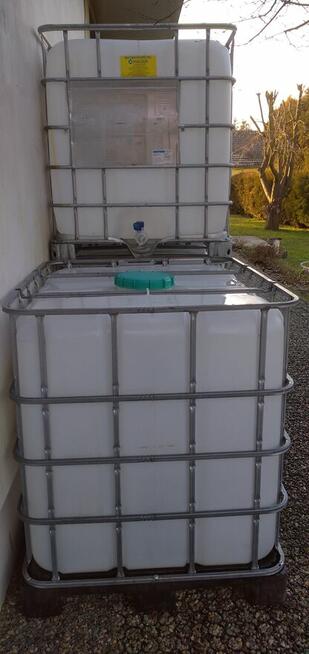 Beczka na wodę deszczówkę zbiornik IBC mauser duże Beczki 10