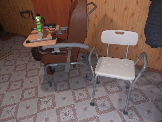 Fotel geriatryczny VERMEIREN, krzesło, rowerek Retorek.