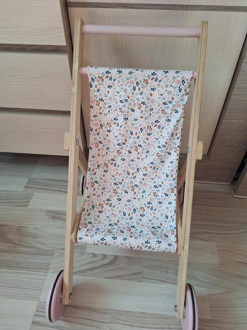 Drewniany wózek dla lalek Little Dutch