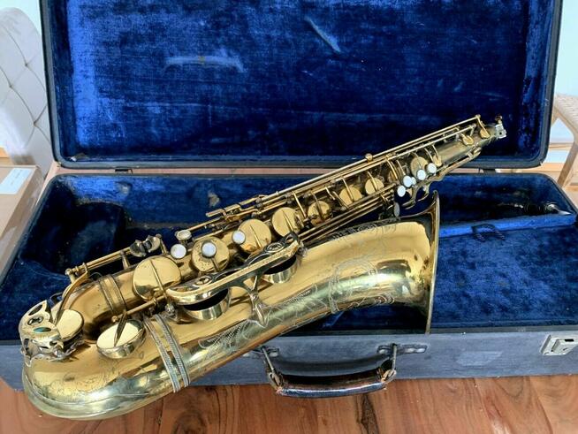 Saksofon tenorowy Henri Selmer Paris z lat 1960, super cena