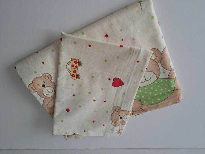 Poszewki na pościel dziecinną - komplet, bawełniane