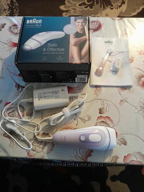 Depilator laserowy IPL Braun Silk expert Pro 3