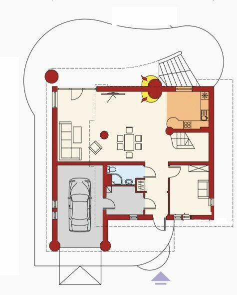 DOM WOLNOSTOJĄCY NIEDALEKO MORZA -Puck, okolice