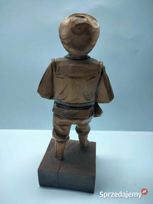 Sancho Pansa -rzeźba - lite drewno