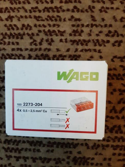 Złączki elektryczne WAGO-komplet