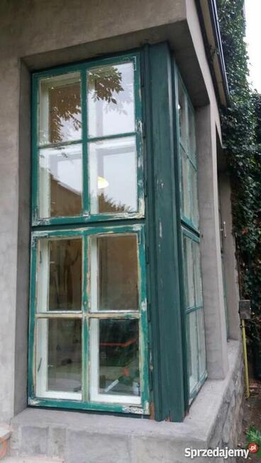 Malowanie renowacja drewnianych drzwi i okien