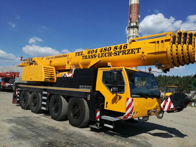 Usługi dźwigiem, żuraw samojezdny, dźwig 30t, 55t, 70t, 90t