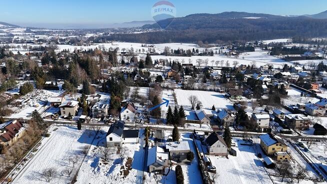 Widokowa , nasłoneczniona  działka w Beskidach