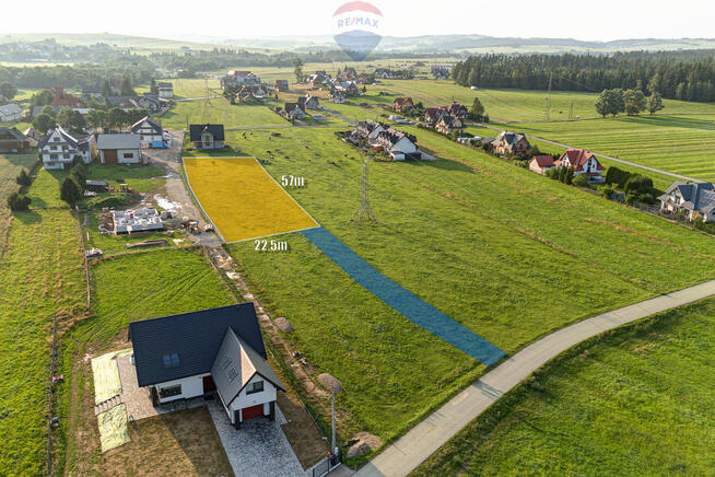 Działka budowlana w Ludźmierzu