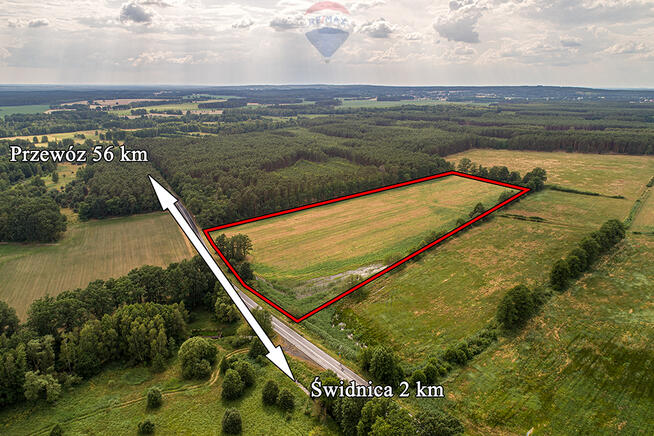 Unikalna działka inwestycyjna 50 700 m2, Świdnica