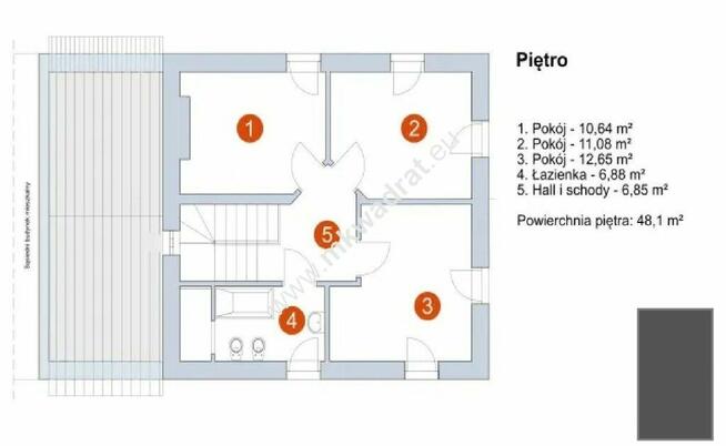 Nowy Bliźniak 122 m Grądy k/Leszna