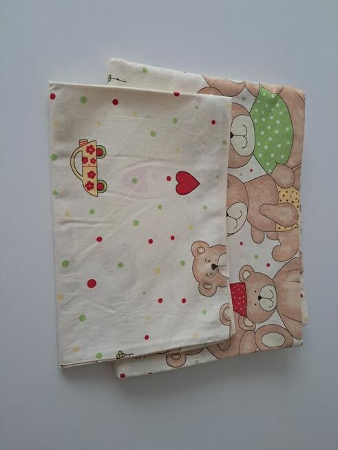 Poszewki na pościel dziecinną - komplet, bawełniane