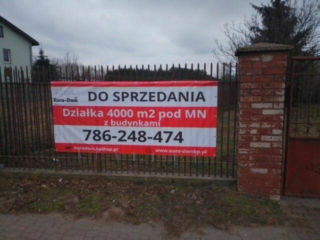 Działka 4000m2 pod MN Wyględy