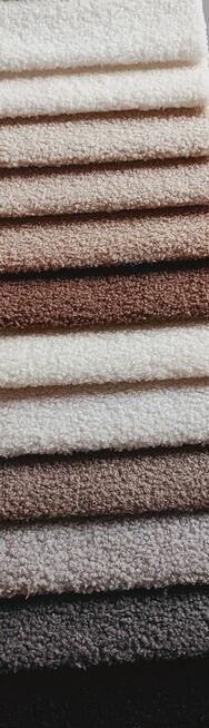 Pufa Teddy Boucle nowe różne kolory